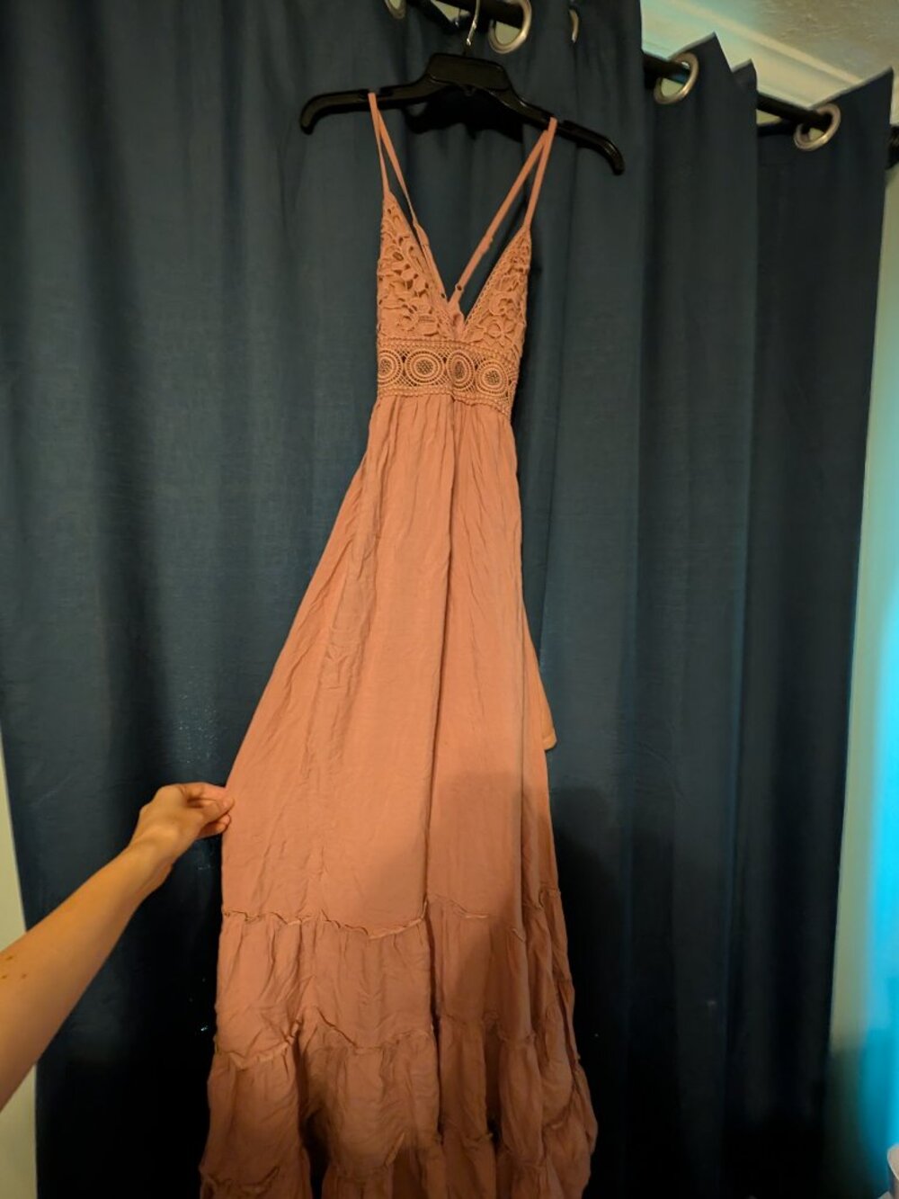 Rue 21 Pink maxi dress